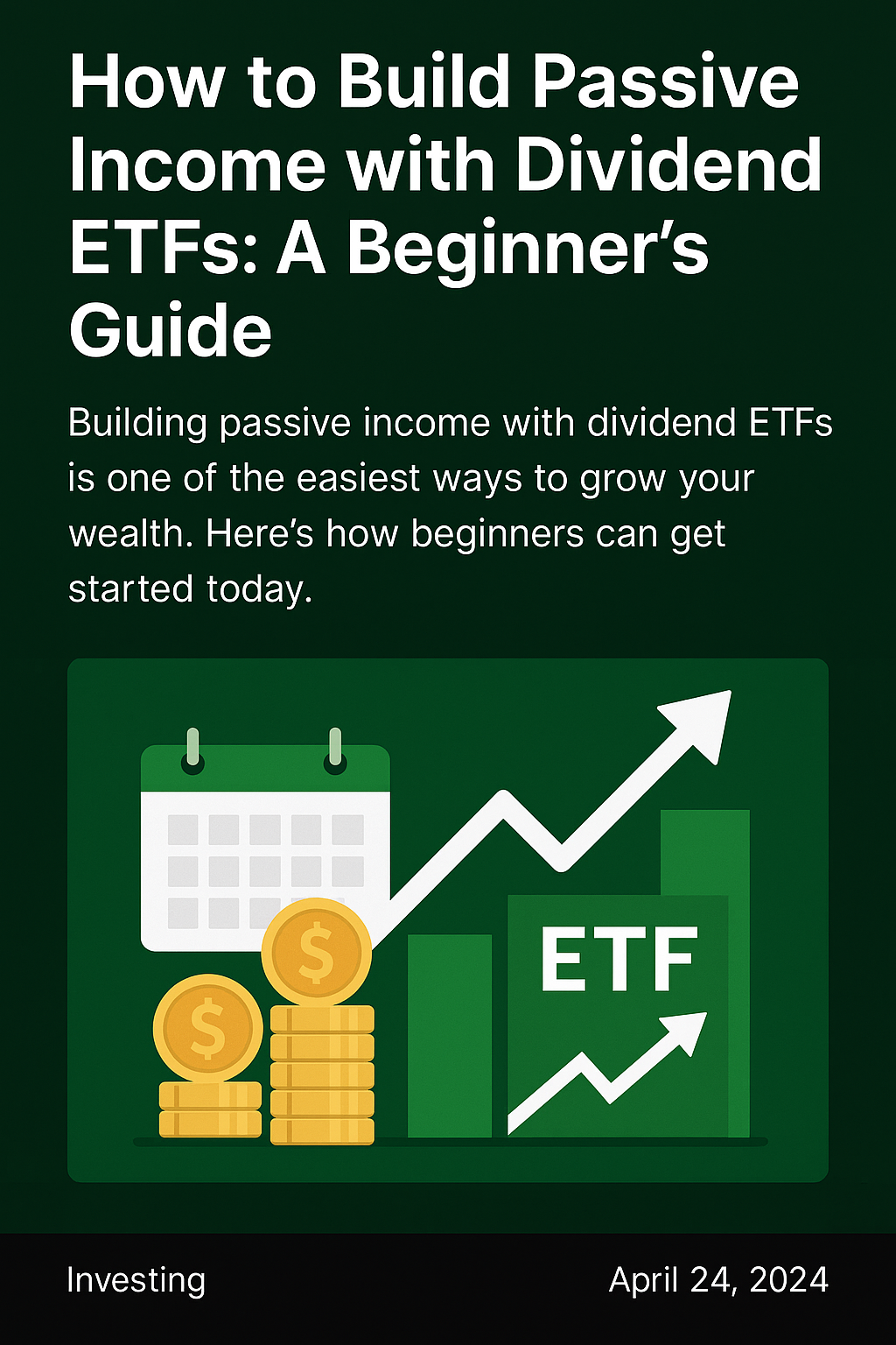 passive income with dividend ETFs