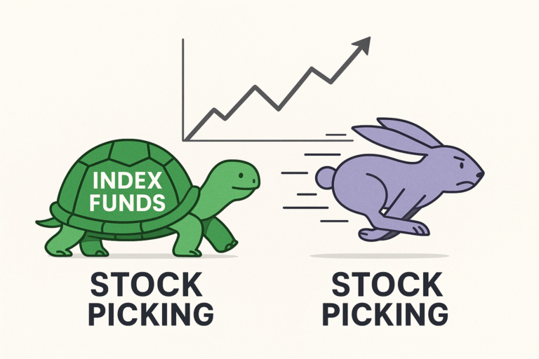 index funds vs stock