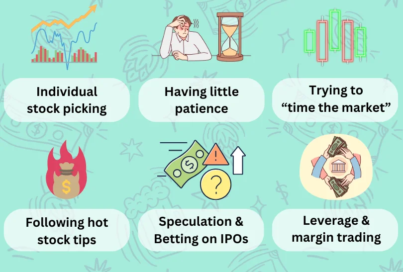 why do people lose money in the stock market