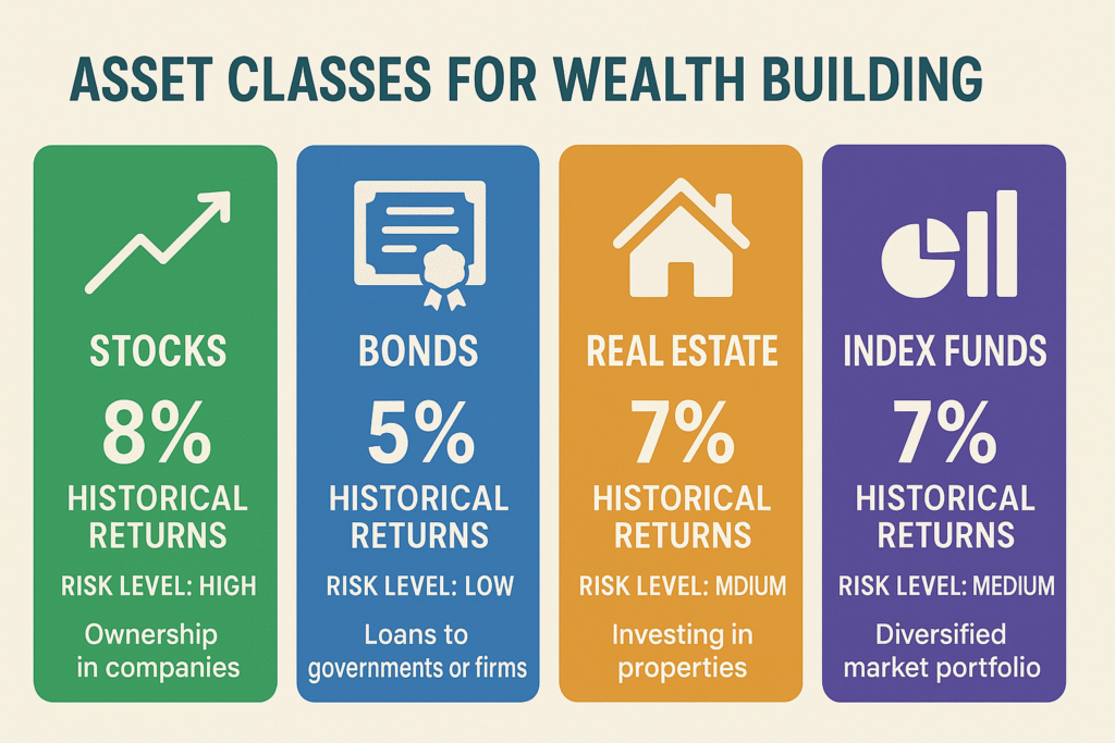 why investing outperforms saving for long-term wealth building