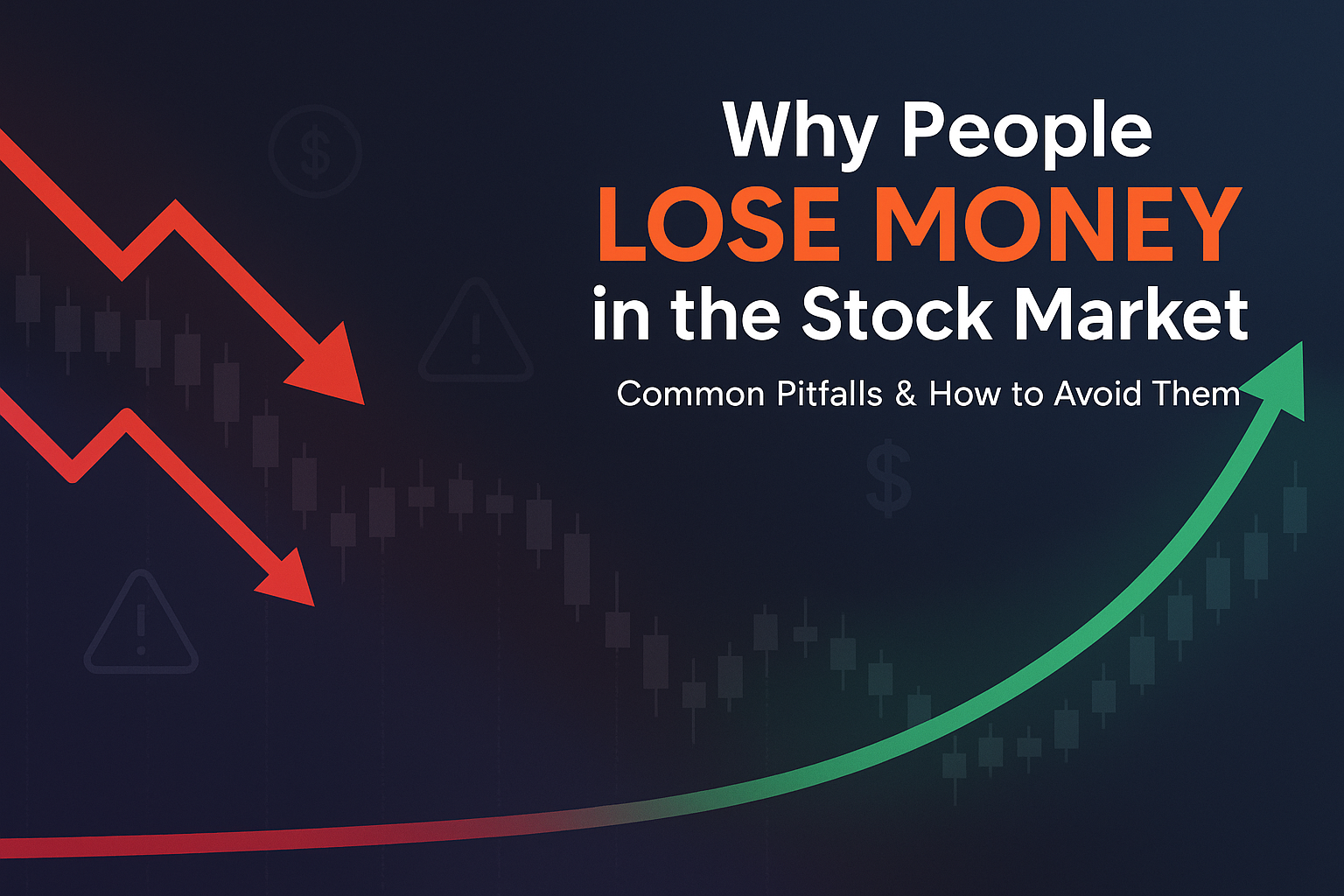 why do people lose money in the stock market