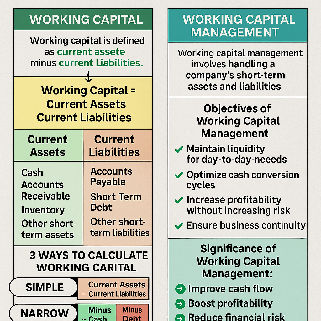 working capital