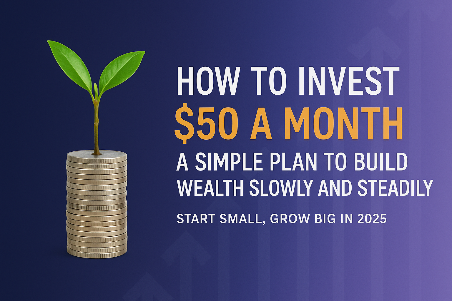 how to invest $50 a month
