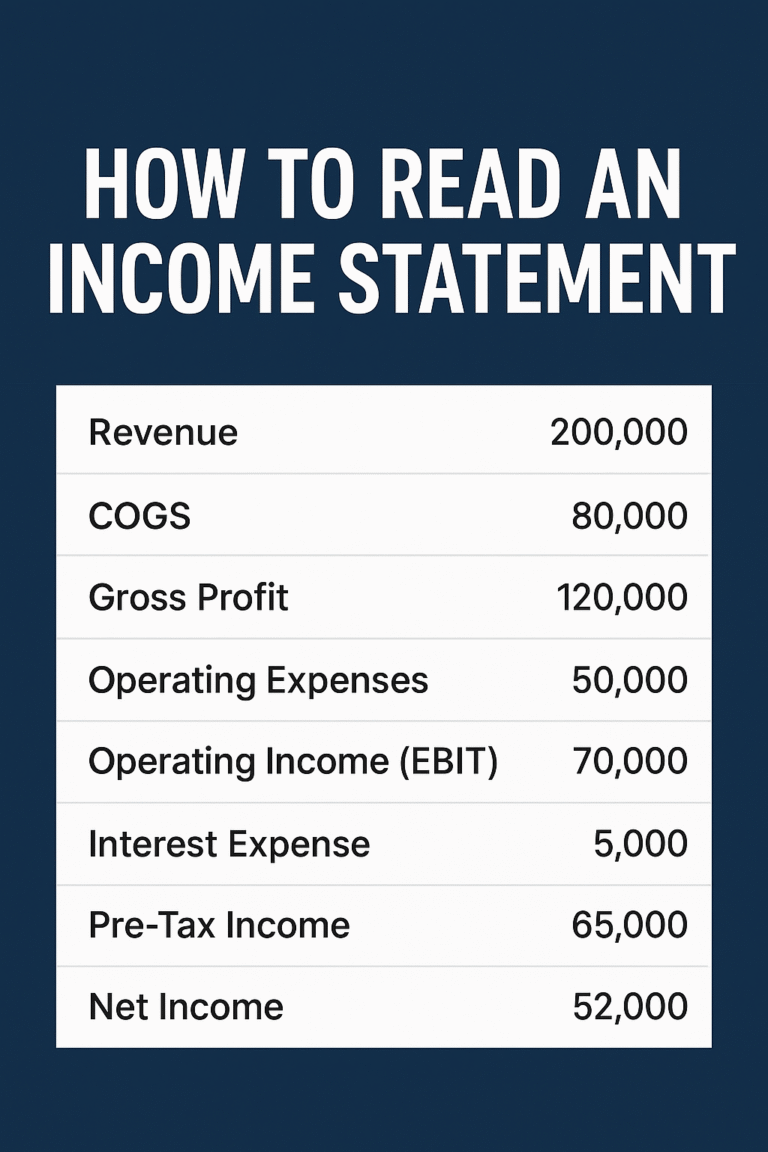 income statement