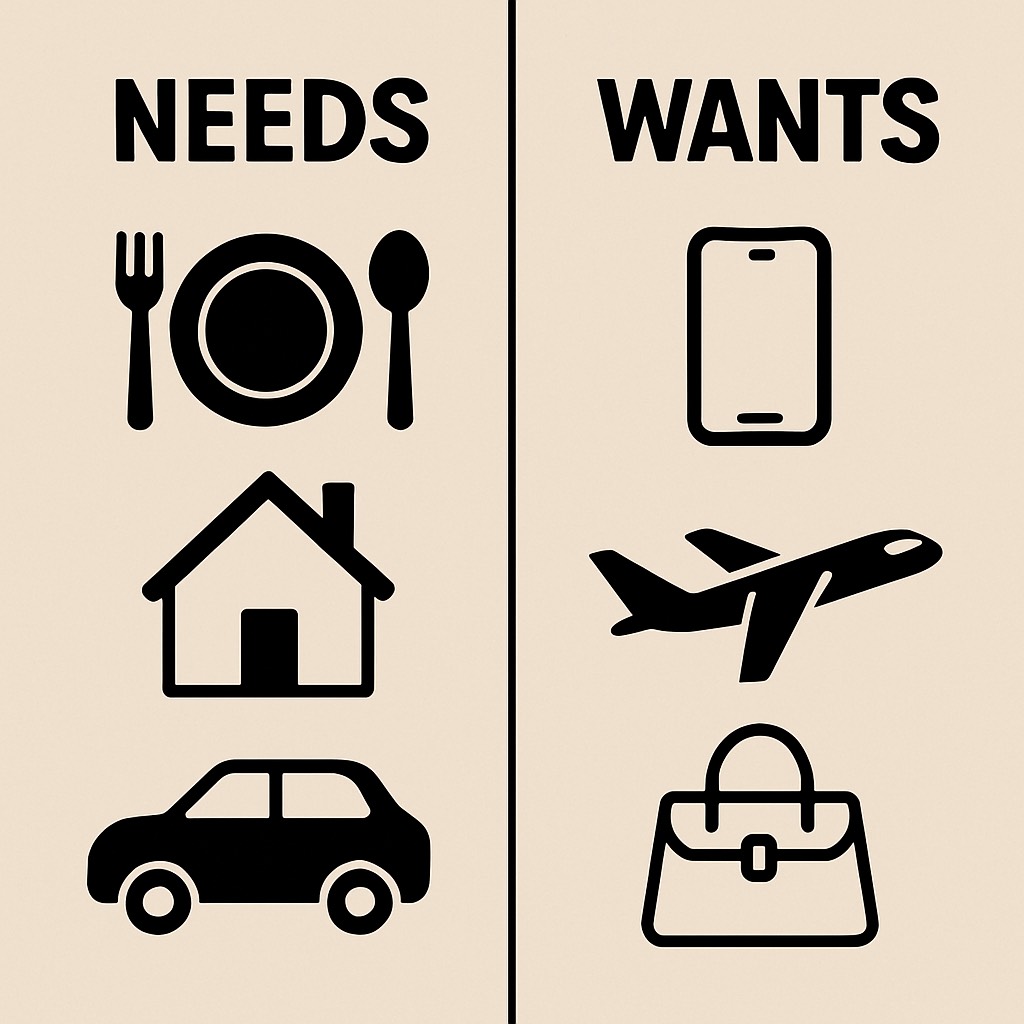 need vs want