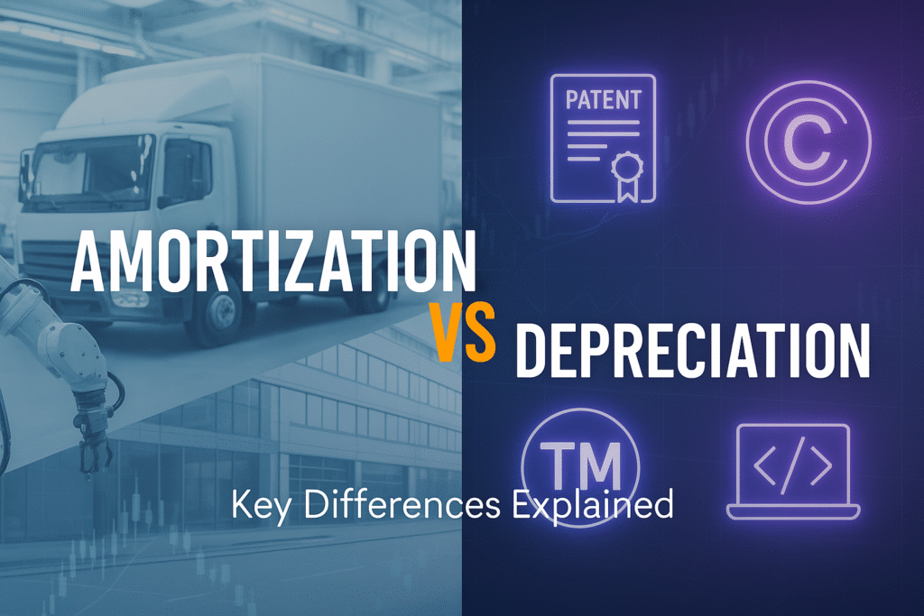 amortization vs depreciation