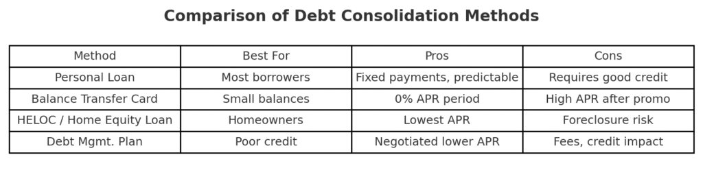Debt Consolidation Loan