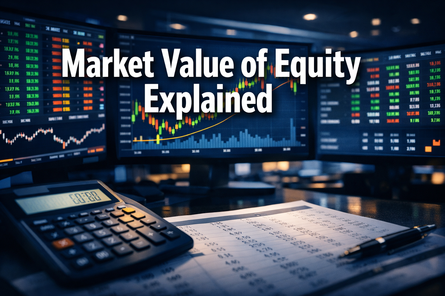 Market Value of Equity