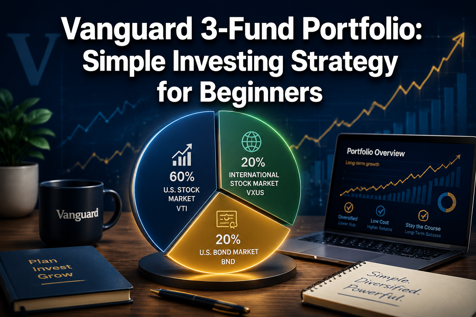 Vanguard 3-Fund Portfolio: Simple Strategy for Beginners - The Rich Guy ...