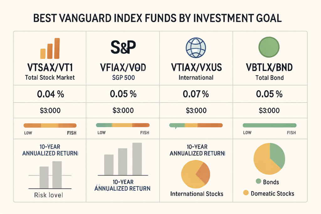 Best Vanguard Index Funds