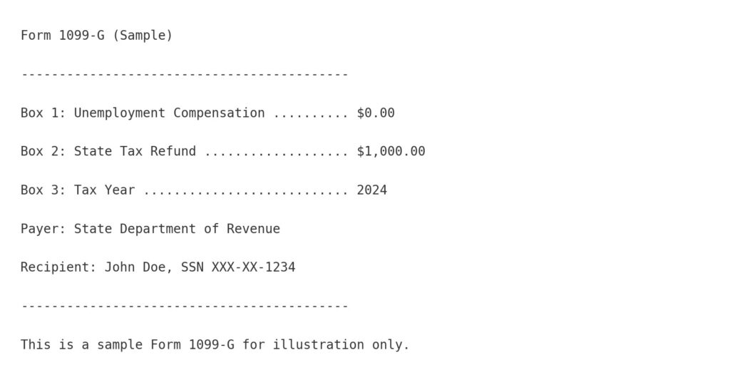 Form 1099-G