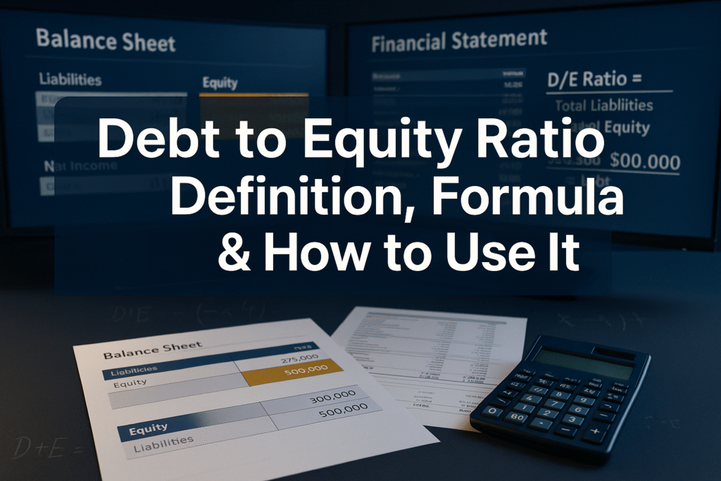 Debt to Equity Ratio