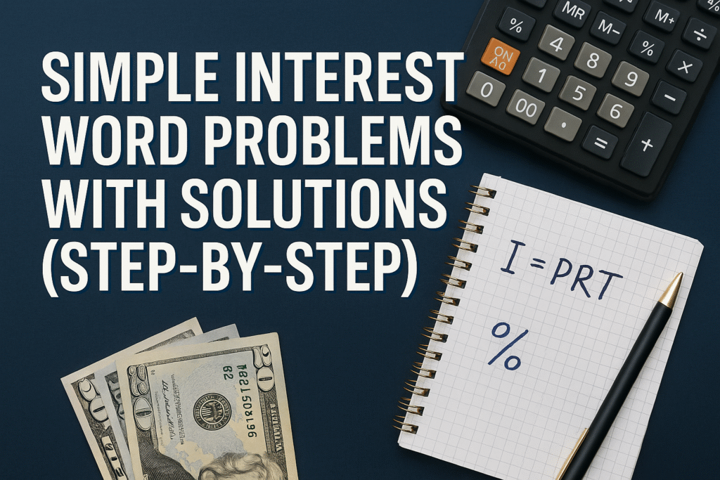 Simple interest problems