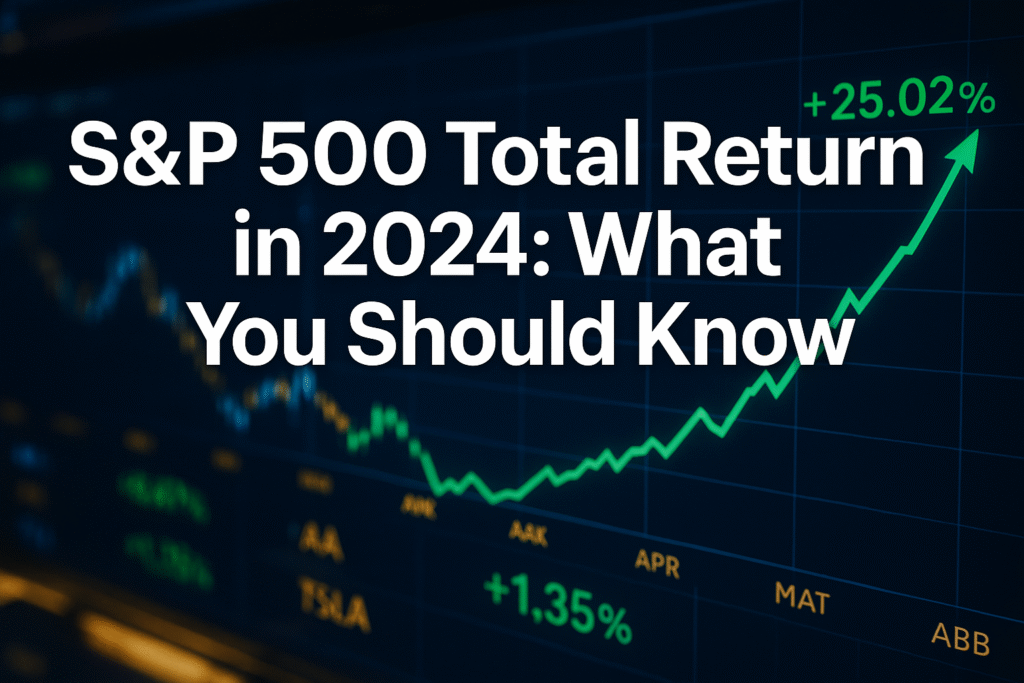 S&P 500 Total Return 2024