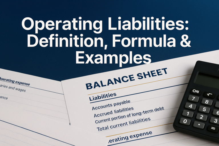 Operating Liabilities