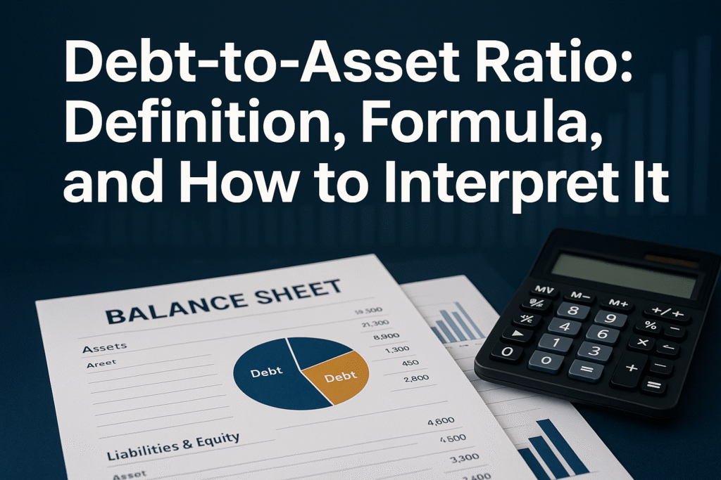debt-to-asset ratio