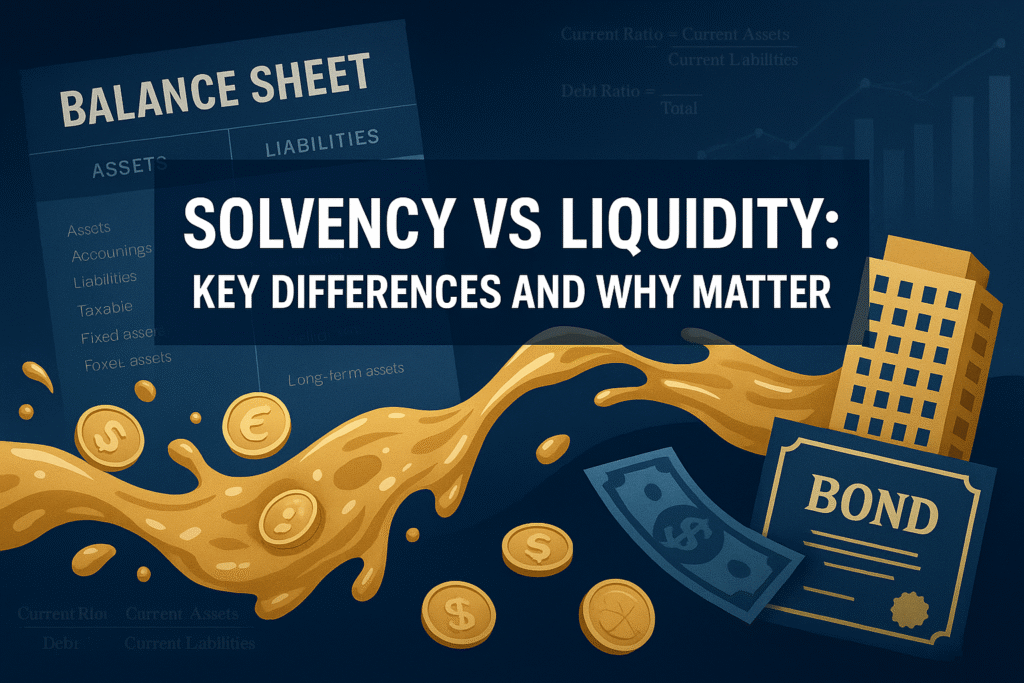 Solvency vs Liquidity