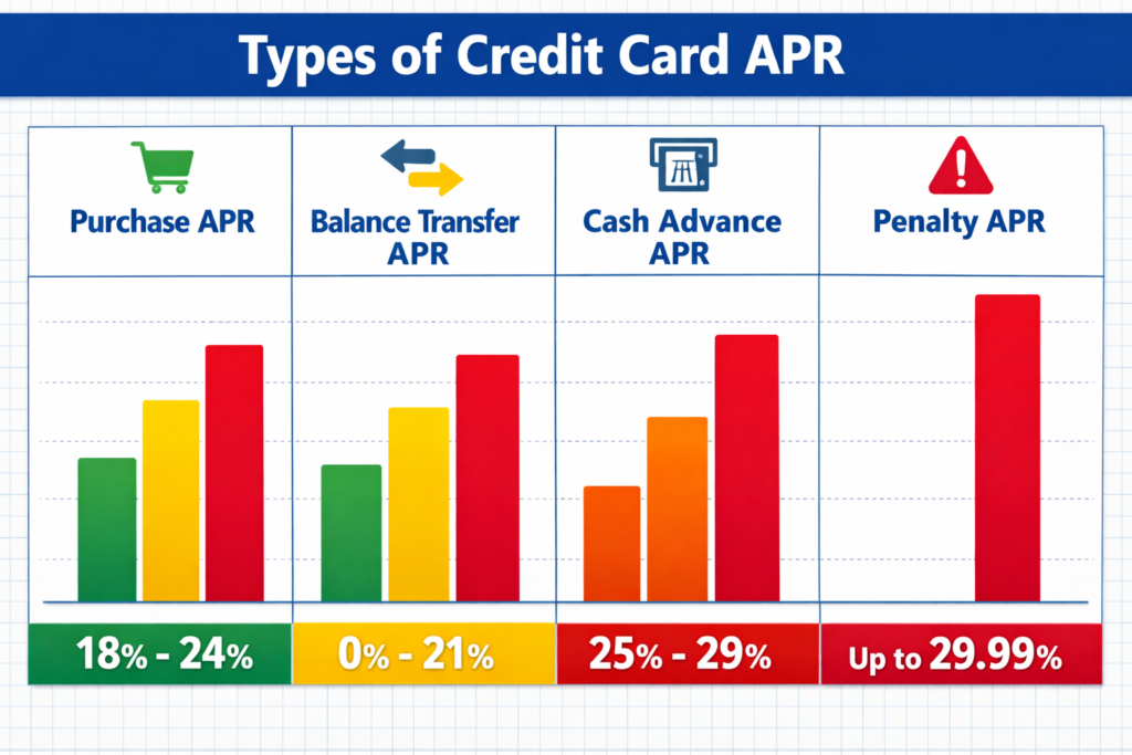 Types Of Credit Card APR