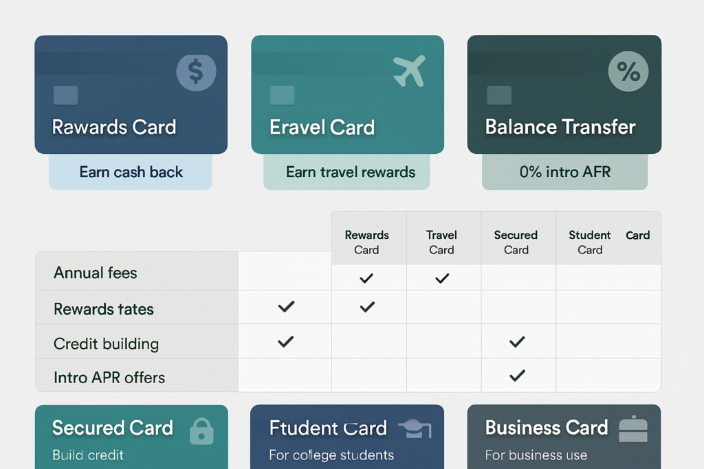 Types of Credit Cards