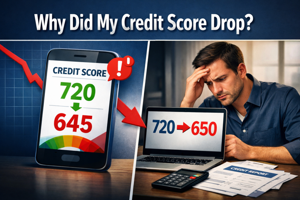 Why Did My Credit Score Drop