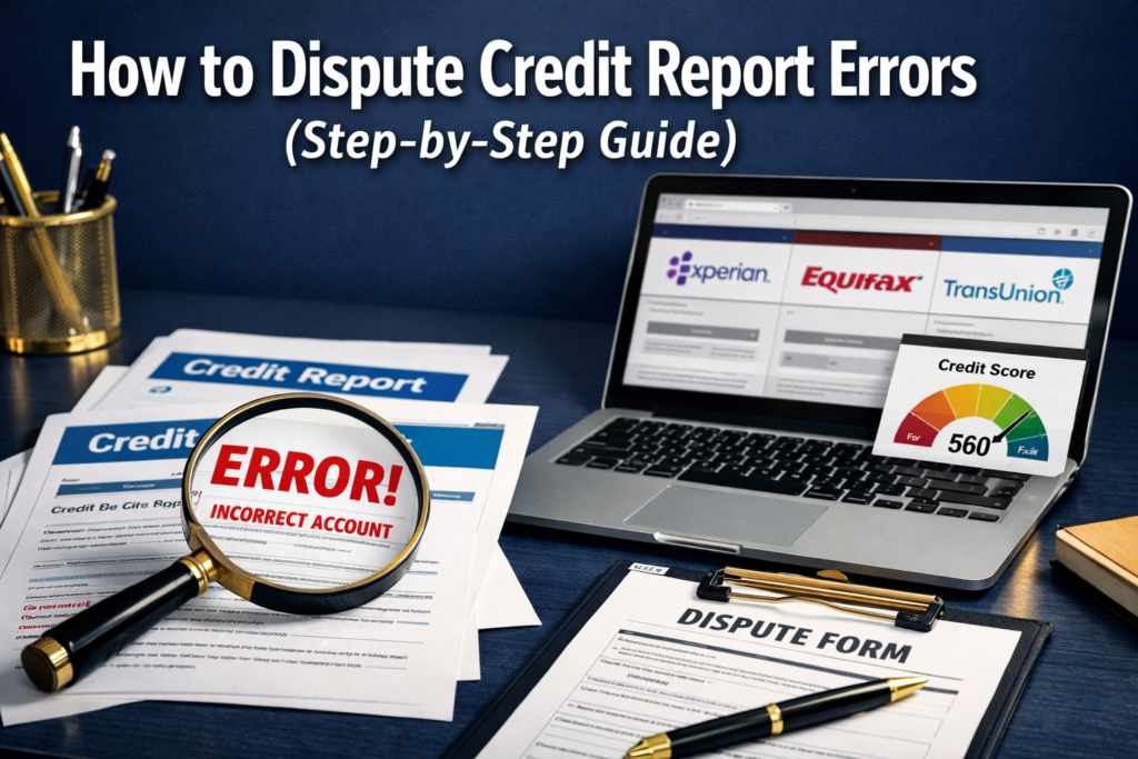 Dispute Credit Report Errors